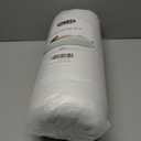 Ultra Thin Flat Soft Bed Pillows King Size Set of 2 Pack for Sleeping 20"x36", Hypoallergenic Skin Friendly Machine Washable