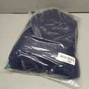 Grace Karin Women's Chunky Open Front Sweater Long Sleeve Button Knit Short Loose Cardigan Outerwear Large, Navy Blue 