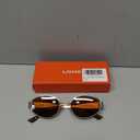 livho 2025 Trendy Oval Sunglasses - Stylish Polarized Shades for Everyday - Retro Metal Frames
