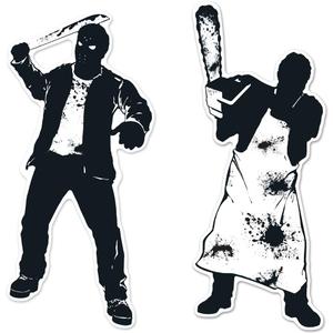 Beistle Psycho Silhouettes