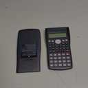 Helect 2-Line Engineering Scientific Calculator, Suitable for School and Business (Black)