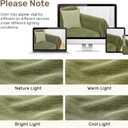 Sectional Couch Covers, 2 Pieces Washable L Shaped Couch Covers Sofa Blanket for Dogs Pet Friendly Sectional Sofa Slipcovers Furniture Covers,71"x 118"+ 71"x 118",(XX-Large,Green)