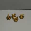 Towel Hooks Shower Suction Hook Towel Hanger for Bathroom Hanging Coat, Robe, Removable Wall Mounted Hook for Bedroom Kitchen Hotel Pool Brushed Gold(4-Pack)