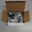 10X Magnifying Glass with Light, Clip on Magnifier with Light, 48 LED Desk Magnifying Glass with Clamp, 3 Modes Dimmable Magnifying LED Lamps for Bed Work Crafts DIY Repair (Black)