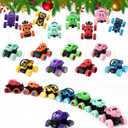 Civaner 16 Pcs Monster Truck Decorations Monster Truck Toy Cars Party Favor Hangable Ornaments for Racing Car Themed Birthday Decor Table Centerpiece Gift Party Supplies