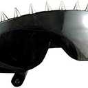 punkman2000 Cool Rock Punk Spike Sunglasses Metal Studded Moto Biker Glasses Black