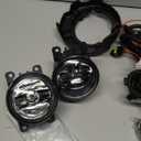 Fog Lights for 2005-2009 Nissan Frontier(w/Painted Bumper)/ 2005-2012 Nissan Pathfinder(w/Painted Bumper), 1 Pair Front Bumper Driving Fog Lamps With Harness Kit(12V 55W H11 Bulbs)