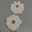 24 Pcs Flower Non Slip Bathtub Sticker Daisy Skidproof Shower Sticker Anti Slip Shower Decals Bathe Treads Adhesive Appliques Scraper Bright Flower Adhesive Decal for Bathroom Decor(White)