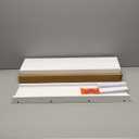 Love-KANKEI Floating Shelves Wall Mounted Set of 2, 24 Inch Wood Storage Wall Shelves for Bedroom Living Room Bathroom Kitchen Office and More White