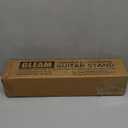 GLEAM Guitar Stand - Adjustable Fit Electric, Classical Guitars and Bass, Load Capacity 20LB, Accessories, Folding Type Black (CG-4)