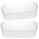 Door Shelf/Bin FFSS2615TP0/O, FFSS2615TS0/O, FFSS2625TS0/O, LGHX2636TF0/O, FFSS2615TE0/O, LFSS2612TF0/O, FFSS2615TE2 for Frigi-daire Refrigerator- Top Door Shelf Replacement.(2-PACK)