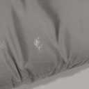 HUXMEYSON Body Pillow with Satin Pillowcase, Body Pillow for Adults, Removable Cover, Grey (20"x54")