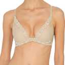 Natori Women Feathers Lace Plunge T-Shirt Bra (30DD), Cosmetic 