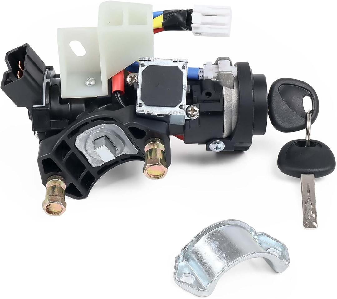 81900-3SA00 Ignition Lock Switch Assembly with Keys Compatible with Hyundai Sonata 2011-2014, Ignition Lock Cylinder with Housing Replace# 81910-3Q100, 81970-3SA00, 81250-3SA00