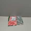 Wishop 50 Pack Christmas Self-Adhesive Envelopes with Fold Cards Green Red for Christmas Greeting Cards, Invitations, Letter Mailing (4x6)