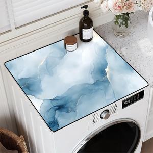 2 x Washer and Dryer Topper for Top,23.6" x 19.7" Washer Dryer Countertop Mat, Waterproof & Anti-Slip Dryer Top Protector Mat