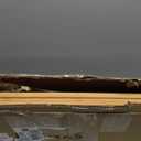 VASMIA Console Table, Entryway Table, Narrow Sofa Table, 39" Bamboo Hallway Table for Entryway, Living Room, Bedroom, Foyer, Natural