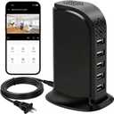 WiFi Hidden Camera with APP Control, Spy Cam with Motion Detection, Indoor Security Camera for Home/Offices and Hotels