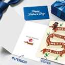 20 x Fathers Day Card Gifts for Dog Dad from Dog, Funny Dog Dad Gifts for Men, Personalized Minimalist Premium Design, Funny Father's Day Decoration Ideas, Mix