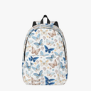 Travel Laptop Backpack - Butterfly print Computer Canvas Backpack Bag with Adjustable Straps