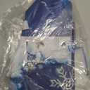 Blue Christmas Porch Banner - Merry Christmas Door Decorations for Blue Holiday Xmas Party