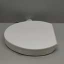 KOHLER 25875-0 Hyten 3" Height, Elevated Soft Close Elongated Toilet Seat, Contoured Seat with Grip-Tight Bumpers, Quick-Attach Hardware, No Slam Toilet Seat, White