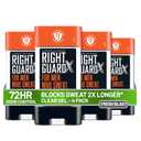 Right Guard Xtreme Defense Antiperspirant Deodorant Gel, Fresh Blast Scent - 5-in-1 Deodorant Men Can Trust, 72-Hour Odor Control, Invisible Gel for Men, 4 oz (4 Pack)