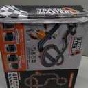 Slot-Car-Race-Track-Sets for Boys Kids, Battery or Electric Race Car Track with 4 High-Speed Slot Cars, Dual Racing Game 2 Hand Controllers Circular Overpass Track, Toys Gifts for 6-8 8-12 Boys Girls