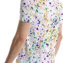 Golf Shirts for Men Funny Polo Short Sleeve Performance Moisture Wicking Quick Dry Mens Hawaiian Polo Shirt (White, M)