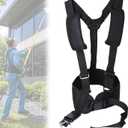 Pressure Washer Sling Strap Belt - Adjustable Telescoping Wand Support Harness - Two-Shoulder Harness Reduce Fatigue