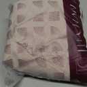 jinchan Ruffled Valance Curtain Slubbed Crossed Kitchen Valance Vintage Shabbychic Style for Living Room Small Windows 18 Inch Cottagecore Farmhouse Half Window Rod Pocket 1 Panel Taupe