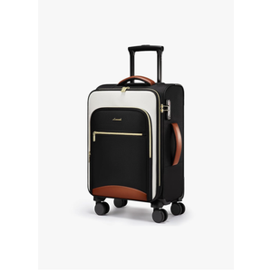 LOVEVOOK Carry On Luggage 22x14x9 Airline Approved, 20 Inch Softside Suitcases with Wheels, Lightweight Spinner Carry on Suitcase with TSA Lock, Water-Resistant Large Capacity Luggage for Travel