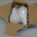 Rechargeable Emergency Light Bulbs, Battery Powered LED Light Bulb 6000K Daylight E26 12W 60W Equivalent with 1500mAh for Home Power Outage Camping Hiking(4 Bulbs, 4 Hooks,2 Plug Caps)