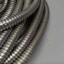 Garden Hose 75ft, Stainless Steel Heavy Duty Water Hose with 10 Function Nozzle Flexible, Lightweight, No-Kink, Pet Proof, Puncture Proof Metal Hose for Yard, Outdoor