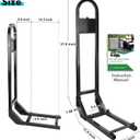 10L0L Universal Golf Cart Rear Safety Grab Bar w/Triangle Reflector Fit for Yamaha Club Car EZGO (2+2) /(4+2) Passenger Golf Cart Manual Hardware Included