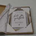 Gold Floating Picture Frame Wedding Signs - Please Sign Our Guest Book - 10x8 Place Card/Menu Holder