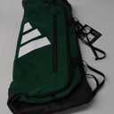 adidas Defender 5.0 Duffel, Durable Travel Gym Sports Bag for Men and Women, Team Dark Green, Medium (59L)