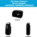 Filtrete Allergen Reduction True HEPA Room Air Purifier Filter, 2 Pack, Size 9.96 in. x 4.69 in., Works with Filtrete FAP-TT-ADH device