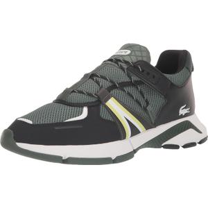 Lacoste Men's L003 Sneaker (10.5, Green/Navy)