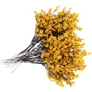 24pcs Artificial Fall Flowers for Home Decor Realistic Floral Arrangements for Table Centerpieces Autumn Decoration Cozy Indoor Ambience