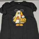 GLIGLITTR Girls Boys Halloween Outfits Cute Mouse Pumpkin Shirts Trick or Treat Spooky Season Tshirt Tops Kids Fall Clothes(Black,9-10Years)