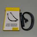 Glocusent Book Light, 3-Color & 6-Brightness Reading Light, Bendable Neck Light, 80-hr Lasting Rechargeable Book Light, Perfect Reading Lights for Books in Bed, Knitting, Repairing, Book Lovers Gifts (Standard-Medium, Gray)