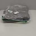 Braided Runner Rug 2x12 Ft Washable Runners for Hallways Non Slip Rubber Backed Kitchen Runners Cotton Extra Long Entryway Runner Indoor, Woven Carpet for Hall Entryway, Dark Grey/Grey