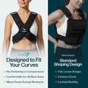 EMPOWER Weighted Vest for Women with Reflective Strips Fixed 8lbs, Adjustable 4-10lbs (4 in1) or Adjustable10-16lbs (4 in 1), Strengthen Muscles, Boost Bone Health, and Burn More Calories for Workout - Rucking Vest