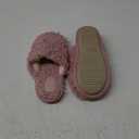 SNUGLEAVES  Women's Fuzzy Slip-on Slippers Warm Cozy Soft Lightweight Memory Foam Indoor House Shoes, 9-10