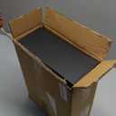 Ukonvi Paper Plate Dispenser and Holder for Kitchen Counter, Wood Rustic Silverware Utensil Caddy, Cutlery Flatware Organizer Box for Cups Spoons Forks Napkins, Kitchen Accessories (Black)