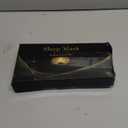 TOPOINT Sleep Mask Headphones Bluetooth Wireless 5.4, Breathable Cotton Eye Mask for Sleeping Side Sleepers Travel Music Headsets with Microphone Handsfree Men Women (Deep Purple)