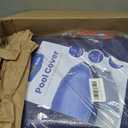 21 FT Round Winter Pool Cover for Above Ground Pools, Cable and Pulley