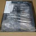 Large-Size Portable Laptop Rolling Desk with Wheels, Adjustable Height and Tilt Top Stable Mobile Over-Bed Table for Home Use - Brown