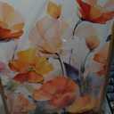 DRACIT Colorful Pink Wildflowers Framed Canvas Wall Art Set, Modern Boho Floral Wall Decor, Mid Century Natural Botanical Artwork for Living Room, Bedroom, Office Decor-16 x24 x3